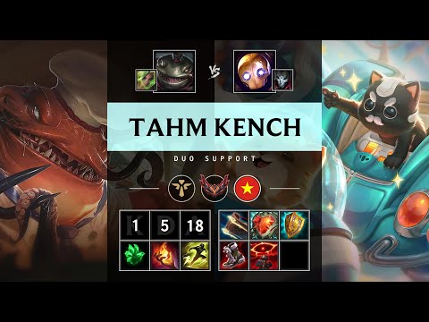 Tahm Kench Support vs Blitzcrank - VN Grandmaster Patch 25.07