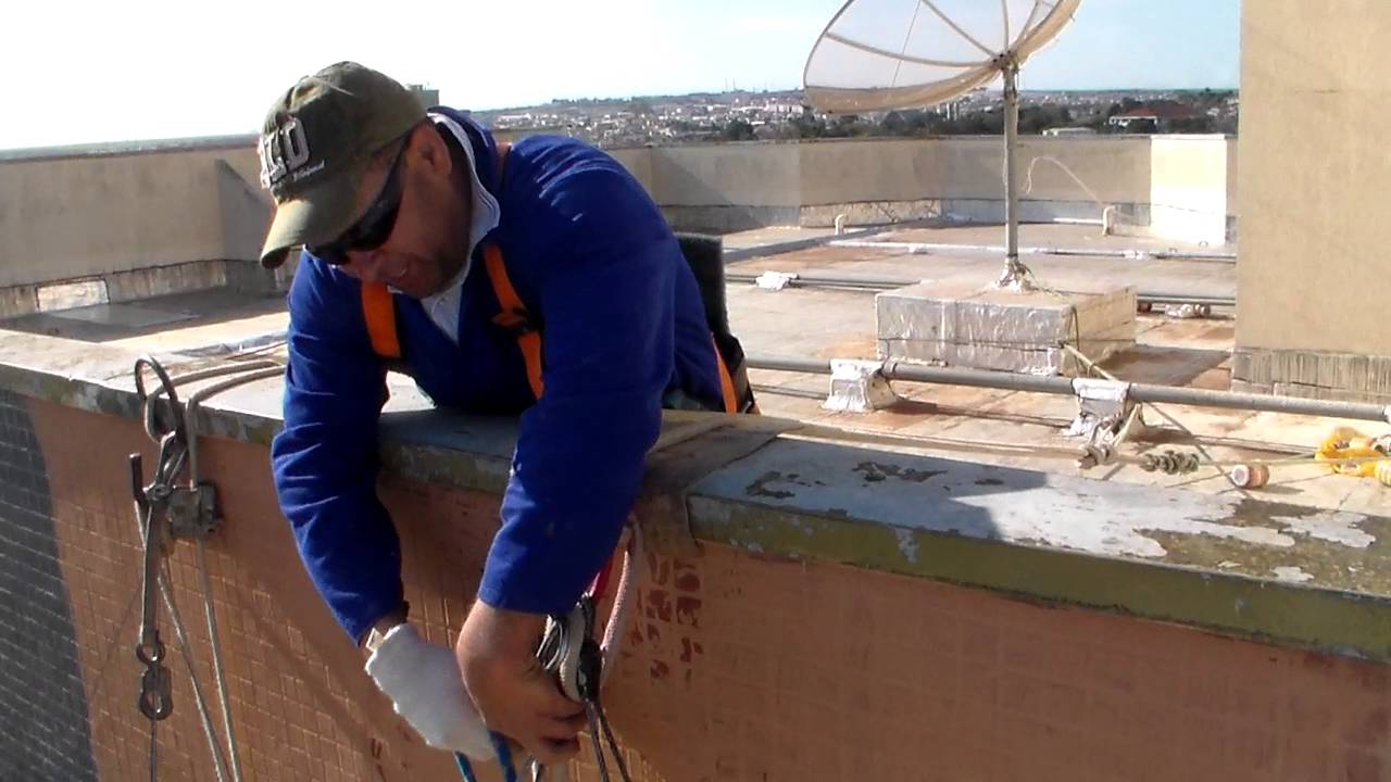 Rapel em edificio parte 1