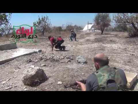 صد هجوم قوات النظام من قبل لواء درع الثورة في بسنقول