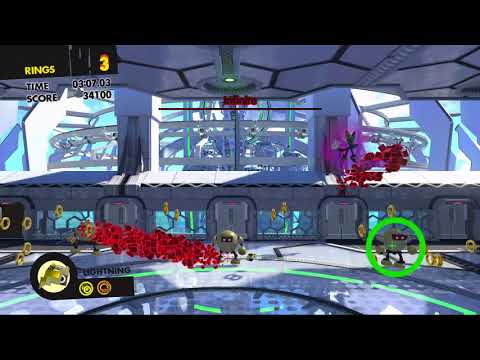 Sonic Forces - Walkthrough 27 - Stage 17: Metropolis, VS Infinite