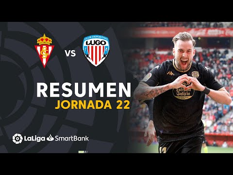 Resumen de Real Sporting vs CD Lugo (1-1)