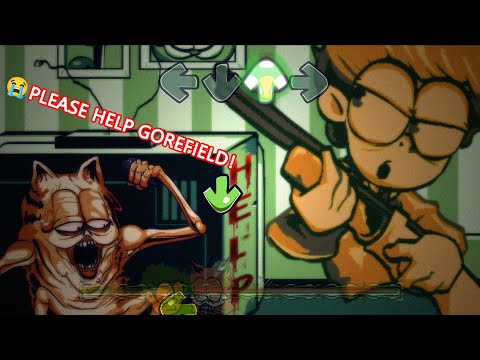 [SWAP]😭FNF The Great Punishment but Gorefield Phase 2 Vs Jon - Gorefield V2 - Friday Night Funkin'