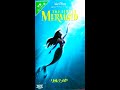 Opening Closing To The Little Mermaid 1998 Japanese VHS Reversed