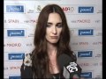 Paz Vega y Elsa Pataky: "Esta temporada va a ser muy positiva para el Real Madrid"