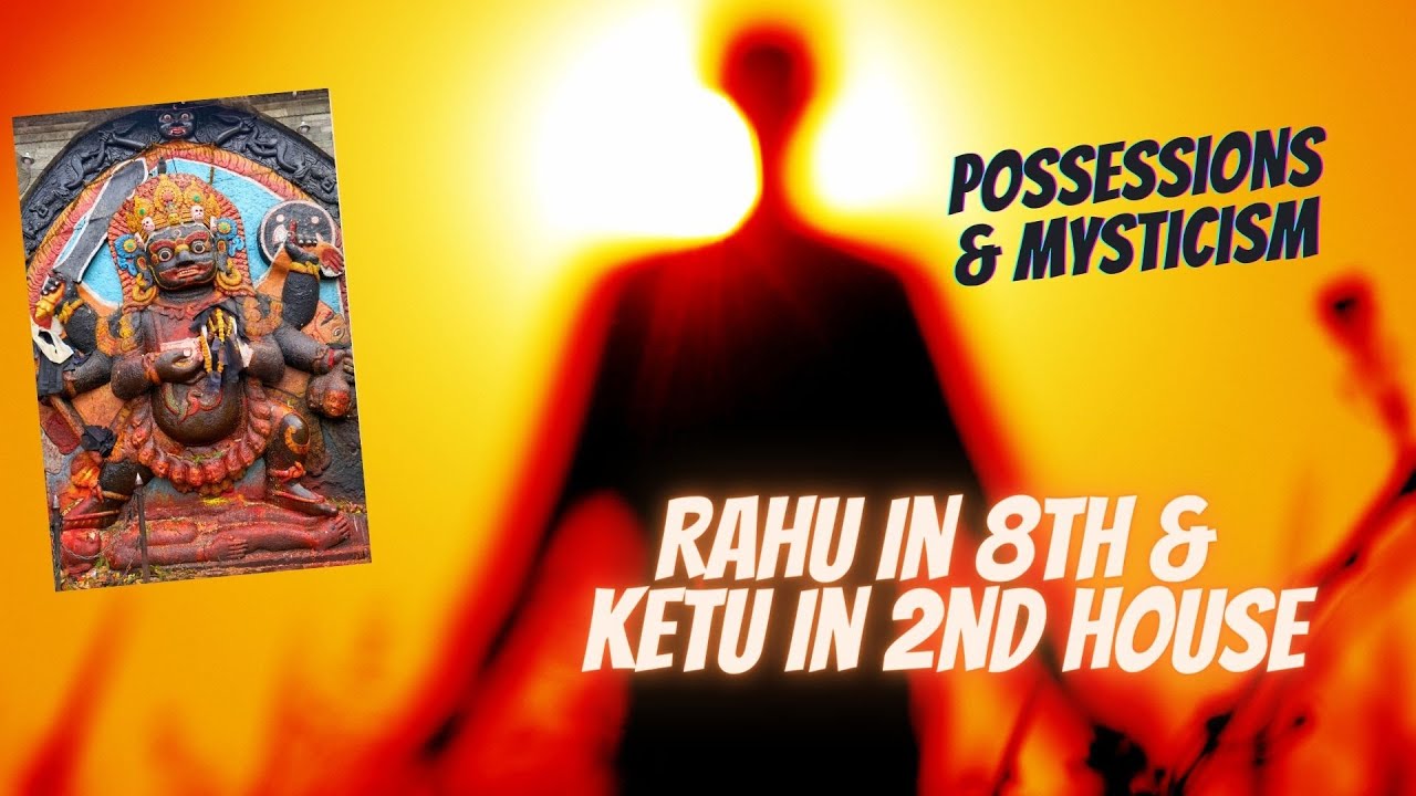 Rahu in 8th House & Ketu in 2nd House -  Axis of Possession & Mysticism @GISTTClips @njshivoham