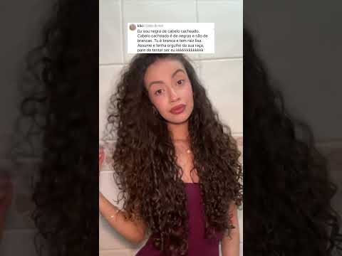 “CABELO CACHEADO É DE NEGRAS E VOCÊ É BRANCA!” Absurdo 😢 #shorts