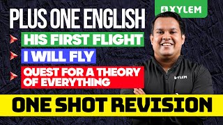Plus One English -His First Flight | I Will Fly | Quest for a Theory of Everything-One Shot Revision