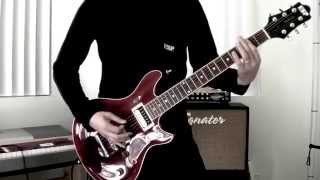 DIR EN GREY - INCONVENIENT IDEAL Guitar Cover (Shot in one take)