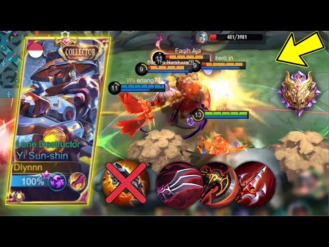DETIK DETIK KE MYTHIC SEASON 25 PAKE BUILD TERBARU! DAMAGE NYA SEGINI?! | TOP GLOBAL YSS - MLBB