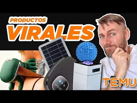 📦 TEMU 👉🏻 Compré los productos MÁS RAROS y VIRALÉS 💥 ¿Valen la pena?