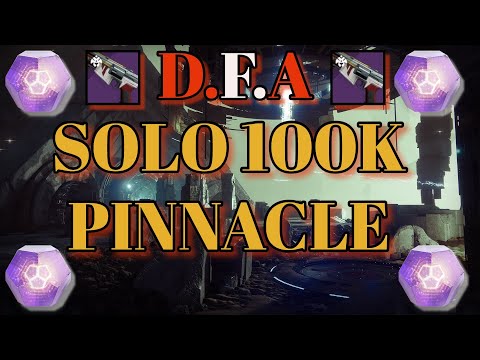 D.F.A Solo FARM: Solo YOUR 100K Pinnacle Reward: Insight Terminus Nightfall - Destiny 2 (WARLOCK)