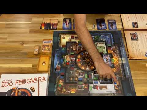 Dr. Fondor és az idő fellegvára társasjáték (gameplay) végigjátszás - Zsolt Pinter