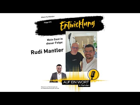 Auf ein Wort  - Folge#15 - Rudi Mantler