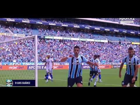 GOL DE LUIS SUARÉZ - GRÊMIO X AIMORÉ - CAMPEONATO GAÚCHO 2023