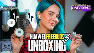 Huawei Free Buds 3 - UNBOXING ¿Cómo conectarlos?