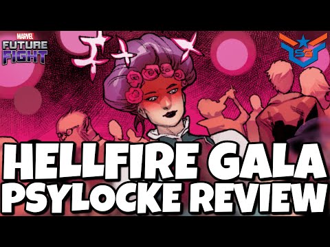 HELLFIRE GALA PSYLOCKE REVIEW | MARVEL FUTURE FIGHT