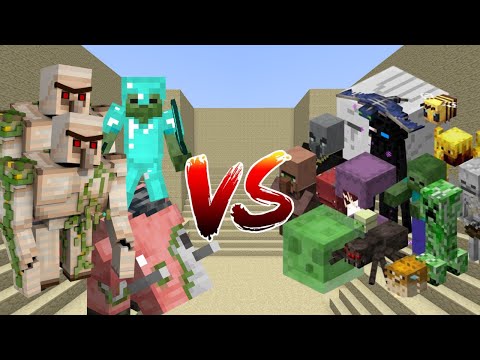 MASSIVE ARMY TOURNAMENT | Minecraft Mob Battle