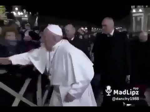 Papa se iznerviro /corona virus