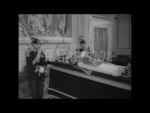 Pius XII, Dead Body, Vatican City, 1958