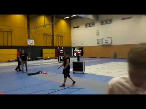 Fechten Finale in Heidelberg B-Jugend 2017 14.-15.10.2017 , im Finale Ian-Etienne Kolditz (re.)