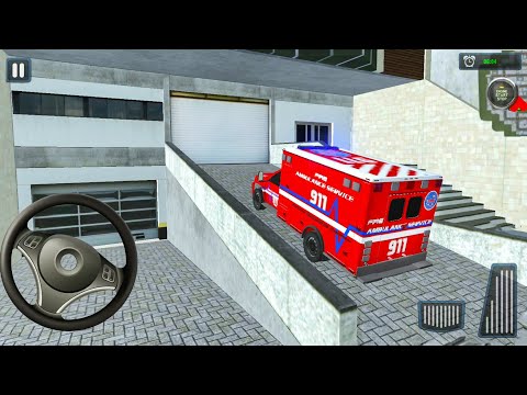 Emergency Ambulance Car Driver Pro - 911 Van Truck Driving - Android Gameplay