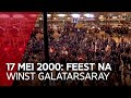 Galatasaray wint UEFA cup, Amsterdam viert feest