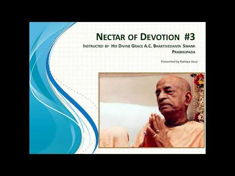 Nectar of Devotion - Class III - ISKCON Tampa- by HG Ramiya Prabhu