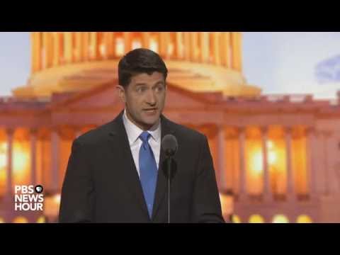 Paul Ryan: 'Democracy is a series of choices'