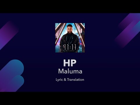 Maluma Hp Lyrics English Translation And Spanish Lyrics