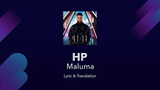 Maluma - HP Lyrics English Translation and Spanish Lyrics Maluma - HP Lyrics English Translation and Spanish Lyrics