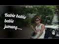 RC Babie Jumang Prod Ngambu Sangma Lyrics Video
