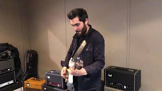 Video thumbnail for Ariel Posen Playing Josh Smith Signature Amp Morgan JS12 NAMM 2019 by Chord TheSeeker