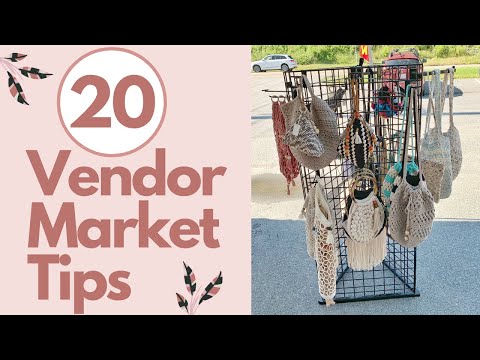 Top 20 Vendor Market Event Tips: Plus Free Checklist