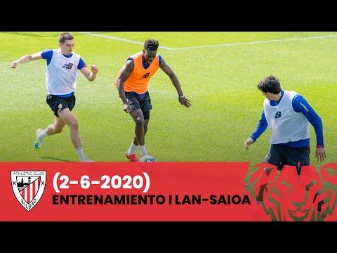 Imagen de portada del video Athletic Cluben entrenamendua (2020-6-2)