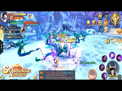 Starsurge Rising - MMORPG Gameplay (Android)