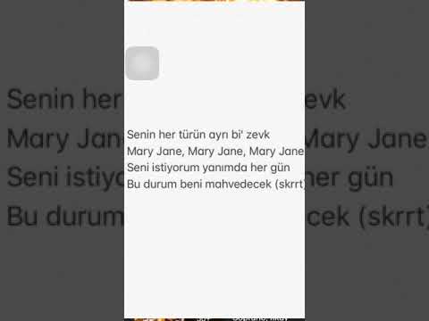 Burry Soprano, Ilkay Sencan - Mary Jane || lyrics || Renix