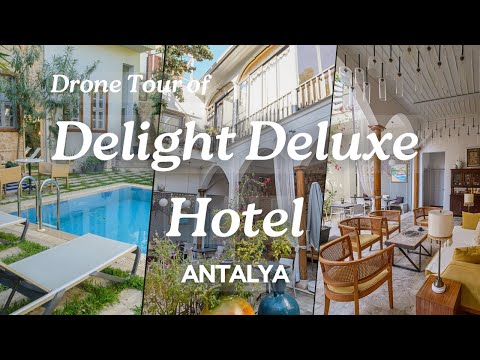Drone Tour of DELIGHT DELUXE HOTEL / ANTALYA