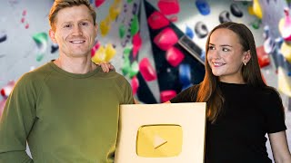 I reached 1 MILLION subscribers as the first Climbing channel!!!