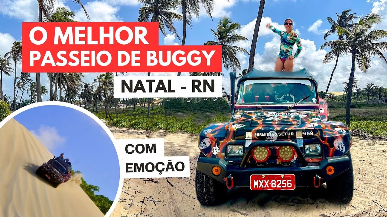 NATAL (RN): Como é o passeio de Buggy mais famoso do Brasil