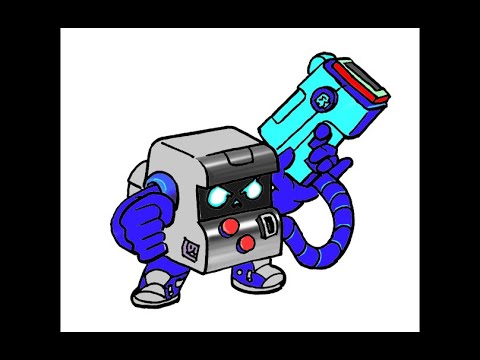 Drawing Brawl stars 8Bit