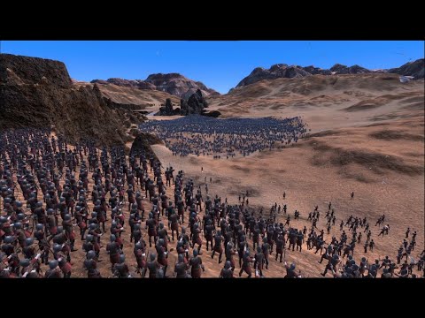 6.600 ARCHERS CITY DEFENSE vs 10.000 HEAVY KNIGHTS - Ultimate Epic Battle Simulator