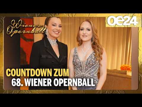 Wow-Auftritt von "Nanny" Drescher im Edel-Look | Countdown zum 68. Wiener Opernball