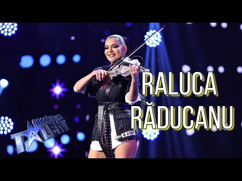 Romanii Au Talent 2022: Raluca Raducanu "FataCuVioara" | Un moment spectaculos!