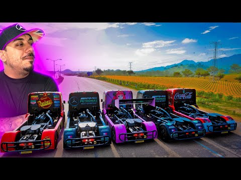 The best truck race you've ever seen in Forza Horizon 5 - 4K Gameplay