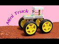 Miniature Pickup TRUCK Make With Matchbox Sticks And Giant Wheels Truck Video Doodle MatchCraft