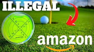 Illegal GOLF Ball Marker From AMAZON... Read every PUTT!?