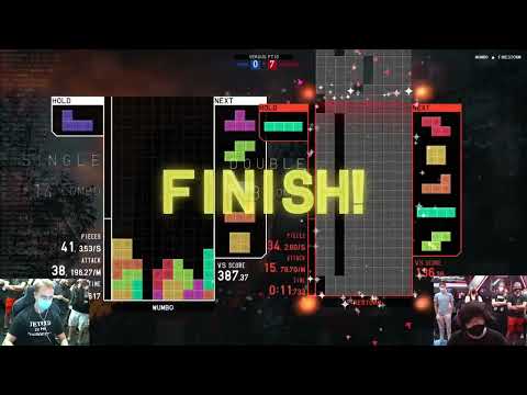 Modern Tetris Showdown TETR.IO  GRAND FINALS - FireStorm Vs. Wumbo