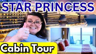 Star Princess Interior Cabin Tour 2026 - FULL Honest Walkthrough of Brand New Stateroom!