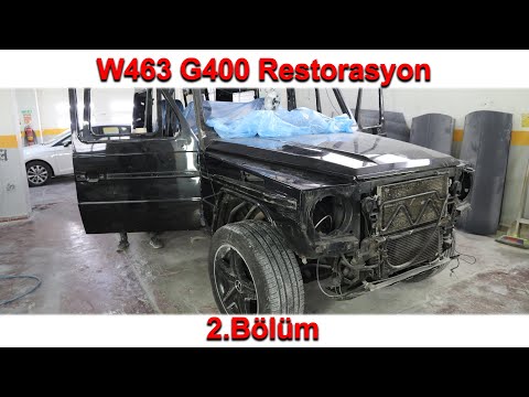 Mercedes - Benz G 400 Restorasyon ! 2.Bölüm - Boya Aşaması
