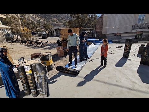 “Mokhtar Waterproofs Parvin the Tailor’s House in Our Village!”